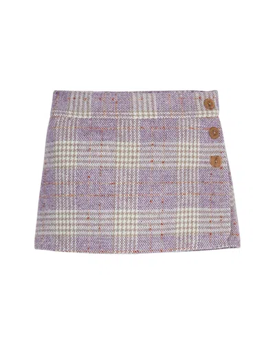 Bisby Kids' Mini Skort In Purple