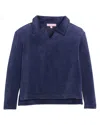 Bisby Polo Pullover In Blue