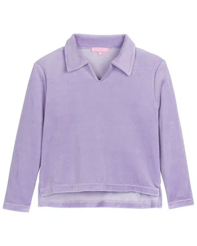 Bisby Kids' Polo Pullover In Purple