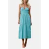 Bishop + Young Aeries Halter Dress In Blue