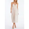 Bishop + Young Aeries Halter Dress In Neutral