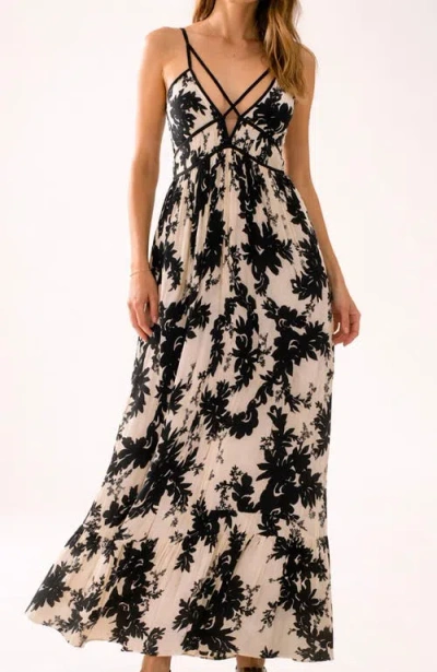 Bishop + Young Athena Maxi Dress In Black