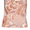 BISHOP + YOUNG AUDRINA CAMI IN CORAL PAISLEY