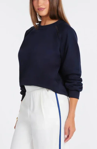Bishop + Young Belmond Sweatshirt In Blue