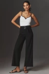 BISHOP + YOUNG BELTED WIDE-LEG TROUSER PANTS