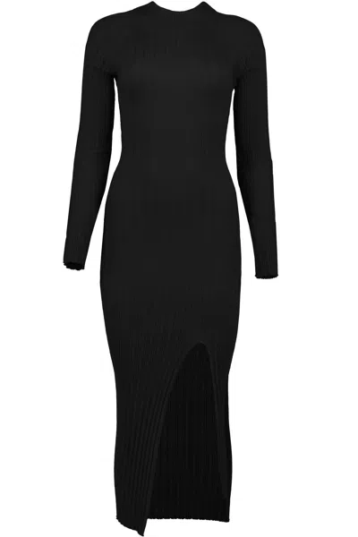 Bishop + Young Bishop And Young Playing Favorites Chloe Sweater Dress In Noir In Black