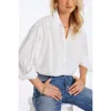 Bishop + Young Boho Voile Blouse In White