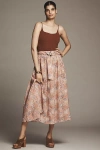 Bishop + Young Camryn Summer Midi Skirt In Multi