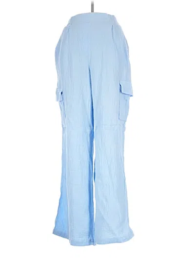 Pre-owned Bishop + Young Cargo Pants In Blue