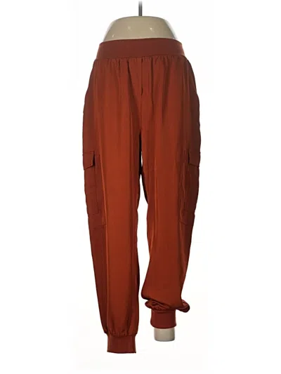 Pre-owned Bishop + Young Cargo Pants In Orange