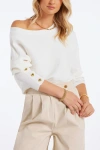 Bishop + Young Cassidy Sweater In White