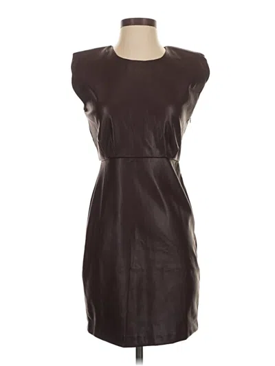 Bishop + Young Casual Dress In Brown