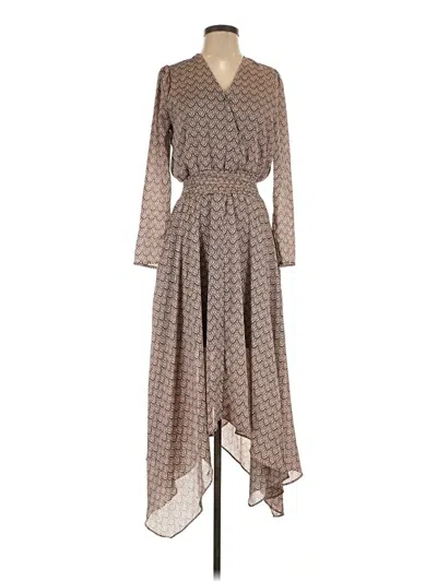 Pre-owned Bishop + Young Casual Dress In Brown