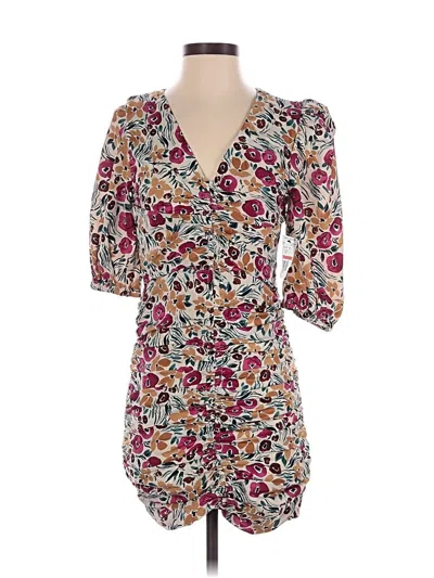 Pre-owned Bishop + Young Casual Dress In Tan