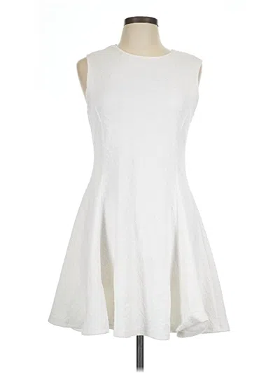 Pre-owned Bishop + Young Casual Dress In White