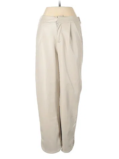 Pre-owned Bishop + Young Casual Pants In Ivory