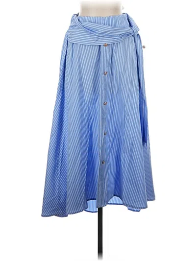 Pre-owned Bishop + Young Casual Skirt In Blue