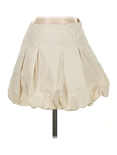 Pre-owned Bishop + Young Casual Skirt In White
