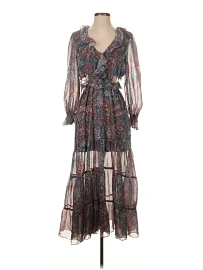 Pre-owned Bishop + Young Cocktail Dress In Brown