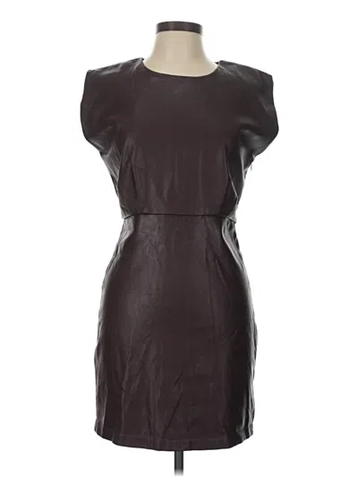Pre-owned Bishop + Young Cocktail Dress In Brown