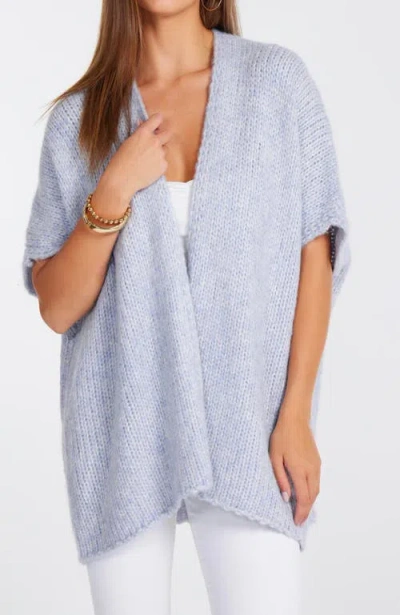 Bishop + Young Cocoon Sweater In Blue