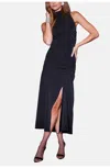 Bishop + Young Elle Halter Dress In Black