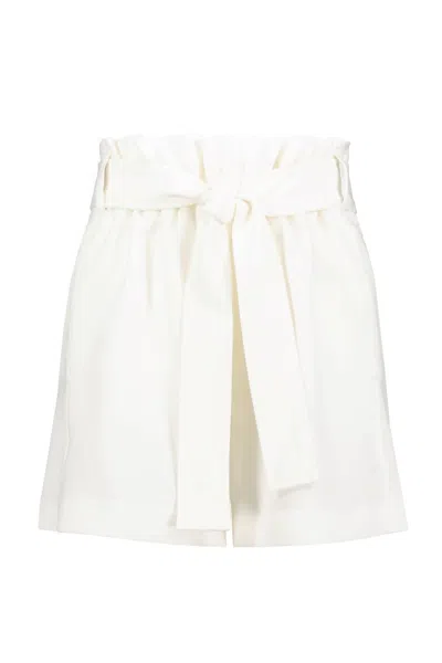 Bishop + Young Elle Tie Front Short In White