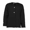 Bishop + Young Elsie Faux Fur Jacket In Black In Black