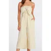 Bishop + Young Elva Stripe Jumpsuit In Neutral