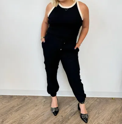 Bishop + Young Emory Top In Black Combo