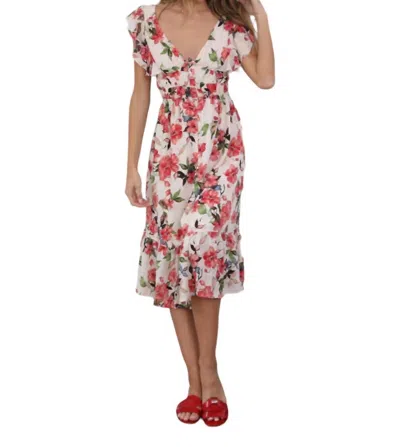 Bishop + Young Floral Santorini Dress In Camilla Print In Multi