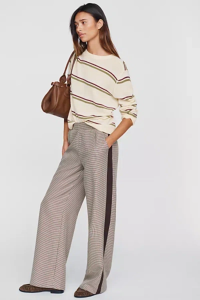 Bishop + Young Ford Menswear Track Pants In Brown