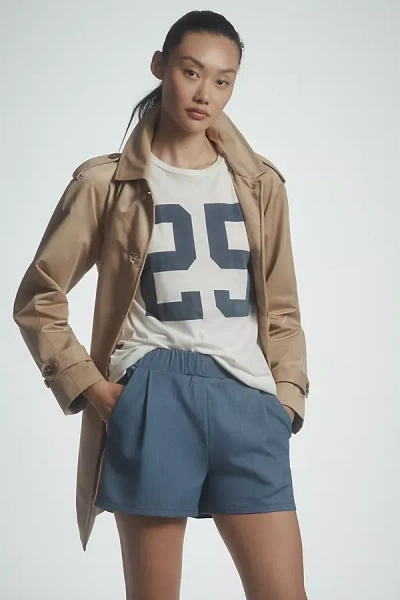 Bishop + Young Ford Pull-on Shorts In Blue