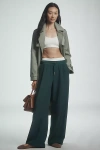 Bishop + Young Ford Tie-front Track Pants In Green
