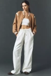 Bishop + Young Ford Tie-front Track Pants In White