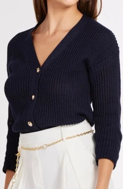 Bishop + Young Forever Cardigan In Blue