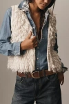 Bishop + Young Fringe Sweater Vest In Neutral
