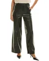 Bishop + Young Gia Vegan Leather Pant In Black In Black