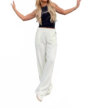 Bishop + Young Great Escape Pull-on Pants In Sand In White