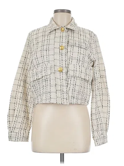 Pre-owned Bishop + Young Jacket In Ivory