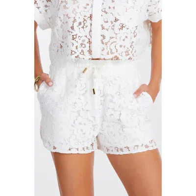 Bishop + Young Josephine Lace Short In White