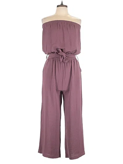 Pre-owned Bishop + Young Jumpsuit In Purple