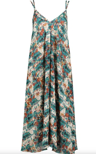 Bishop + Young La Plage Dress In Zen Print In Multi