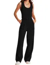 Bishop + Young Madison Pleat Pants In Black In Black