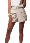 Bishop + Young Malone Utility Skort In Natural In White