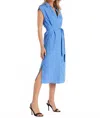 Bishop + Young Margaux Dress In Coastal Stripe In Blue
