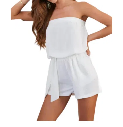 Bishop + Young Mila Romper In White