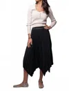 Bishop + Young Morgan Pleated Skirt In Black In Multi