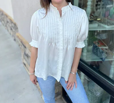 Bishop + Young Nadira Blouse In White