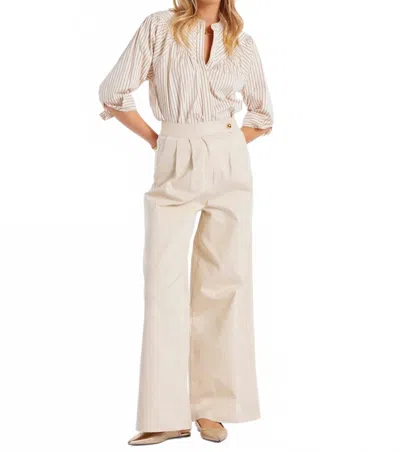 Bishop + Young Nikki Top In Camel In Neutral